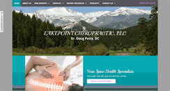 Desktop Screenshot of lakepointchiropractic.com